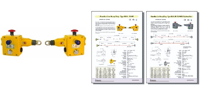 Safety Rope Switches - Grab Wire Safety Rope Switches
