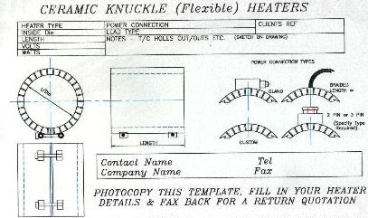 Ceramic Knuckle Heaters