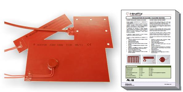 Silicon Flexible Heating Element