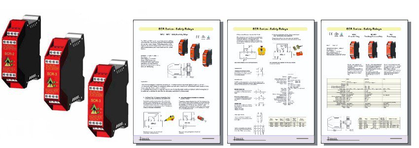 SCR Series - Safety Relays - Type SCR
